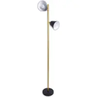 Näve E14 Lampadaire TRITON 36x20cm noir 2070022 4003222884188