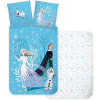Frost Frozen 100 X 140 Cm (1000943) Bedding For Craddle Bleu Enfants