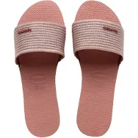 Havaianas Tongs Havaianas Femme You Malta Metallic Crocus Rose-Taille 39 - 40