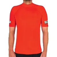 Ocean & Earth Comp Short Sleeve Rash Guard Orange L Homme