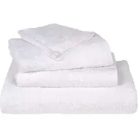 vidaXL Serviettes 2 pcs blanc 100x200 cm 360 g/m² 100% coton