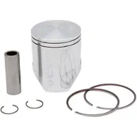 VERTEX Honda Nsr/crm D53.96 A Grafit Piston Kit Argenté