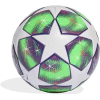 Adidas Balle 'UWCL 25/26' vert gazon / violet foncé / argent / blanc