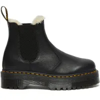 Dr. Martens Chelsea Boots '2976 Quad Fur Lined' noir