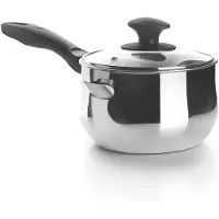 Ibili Double Wall Boiler With Lid 16x9 Cm Argenté