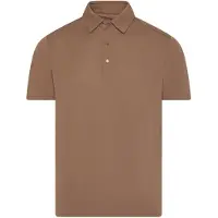 Born Living Yoga Scanno Short Sleeve Polo Marron M Homme