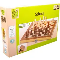 Vedes Cassette d'échecs foncée