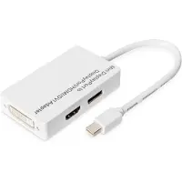 Digitus Db-340509-002-w Displayport To Hdmi Cable 20 Cm Argenté