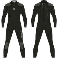 SCUBAPRO Everflex Yulex 5/4 Mm Woman Diving Wetsuit Noir MT Femme