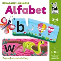 Edgard Puzzles alphabétiques pour enfants Kapitan Nauka