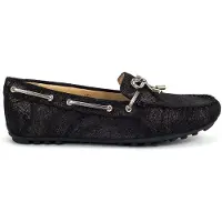 Geox LEELYAN Chaussures dames - mocassins confortables - chaussures basses noires loisirs NEUF