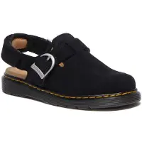 Dr. Martens Sabots enfant Jorgie J Mule Black Bronx Suede filles - Noir - 34