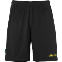 Uhlsport Center Basic Shorts Ftp - noir/jaune citron, Taille:152