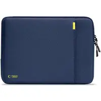 Tech-Protect Defender Laptoptasche 13-14 - Marineblau (14"), Sac pour notebook, Bleu