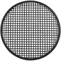 Monacor MZF-8631 Grille de protection pour haut-parleurs