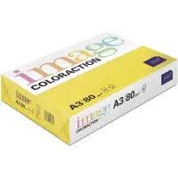 Penword Kopipapir Coloraction A3 80g Sevilla Jaune foncé 500ark/pkt - (500 ark pr. pakke) (A3, 500 feuilles, 80 g/m²)