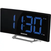 Sencor SDC 120 alarm clock Black, Silver