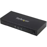 StarTech.com .com VID2HDCON2 Convertisseur S-vidéo ou composite vers HDMI avec audio (720p, NTSC & PAL, HDMI upscaler, Mac & Windows) - Convertisseur vidéo - vidéo composite, S-vidéo - HDMI - noir