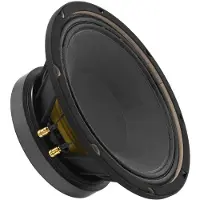 Monacor Haut-parleur de grave PA (1 pièce), Enceinte encastrable, Noir