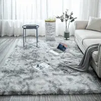 Strado Universal Carpet Ombre Shaggy 160x230 OmbreSilver (light gray) (230 x 160 cm)