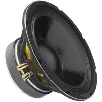 Monacor Haut-parleur de grave PA (1 pièce), Enceinte encastrable, Noir
