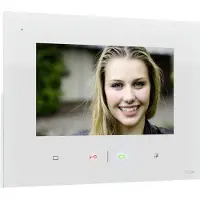 M-E Modern-Electronics modern-electronics VDV-807 portier vidéo filaire unité intérieure blanc (41268)