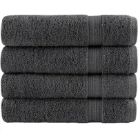 vidaXL Serviettes de bain de qualité supérieure SOLUND 4 pcs