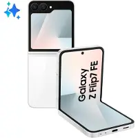 Samsung Galaxy Z Flip7 FE 17 cm (6.7") 5G 8 Go 128 Go 4000 mAh Blanc