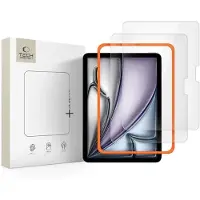 Tech-Protect Easy Set+ 2er-Pack Panzerglas für iPad Air 11" 2024 / 2025 - transparent (2 pcs, Apple iPad Air 11 2024)