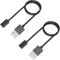 Phonillico Chargeur Compatible avec Xiaomi Redmi Watch 5/Redmi Watch 4/Smart Band 9/Smart Band 8 [Lot de 2] Cable USB 1 mètre Charge Montre