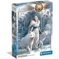 Clementoni , le Puzzle européen Made in Italie Puzzle Anne Stokes - Gardiens De L'Hiver - 1000 pièces