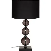 Atmosphera Lampe à poser ALMA, hauteur 52 cm, noir