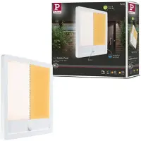 Paulmann Panneau extérieur LED Lamina Détecteur de mouvement àcrépusculaire (IR) insectifuge