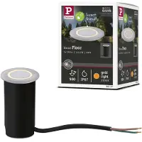 Paulmann Luminaire encastré de sol LED Goldlicht respectueux des insectes