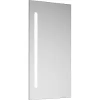 Burgbad Eqio miroir lumineux avec éclairage LED vertical, 400x26x800mm, SIEG040PN258