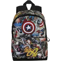 KARACTERMANIA Plecak Marvel Captain America Komiks 35cm - Plecak Szkolny Premium