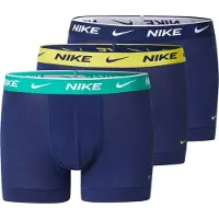 Nike Eday Trunk Boxers 3 Units Bleu S Homme