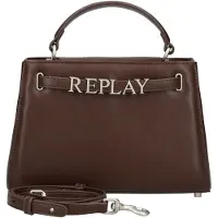 Replay Sacs à main marron / blanc