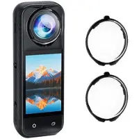 Puluz Lens Hoods For Insta360 X5 Camera Noir