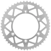 Afam 13323n Rear Sprocket Argenté 50t