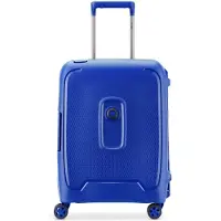 Delsey PARIS trolley Moncey 4 Double Rolls Cabin Trolley Slim 55 Navy Blue bleu