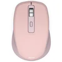 Hama Souris multi-appareils ss fil 7 boutons "WM-450", radio/Bluetooth, Rose