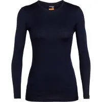 Icebreaker Merino 200 Oasis Long Sleeve Base Layer Bleu XS Femme