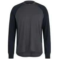 Rapha Explore Merino Long Sleeve T-shirt Gris S Homme