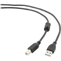 Gembird Câble d'imprimante USB - USB A mâle vers USB B mâle - Jusqu'à 480