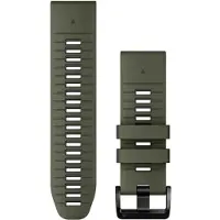 Garmin Quickfit 26 mm Watch Band - Moss / Graphite Silicone Band