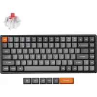 Keychron Klaviatra K2 Max 75% Raudona Switch RGB Juodas