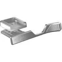 FreeWell cold shoe thumb mount for Fuji X100VI (silver)