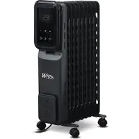 Warm Tech Radiateur bain d'huile 2000W 9 élements avec display Led -