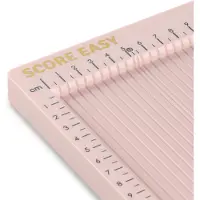Vaessen creative Score Easy Grande plaque de pliage multi-usage cm/Metric Roze (1 x)
